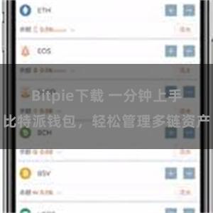 Bitpie下载 一分钟上手比特派钱包，轻松管理多链资产