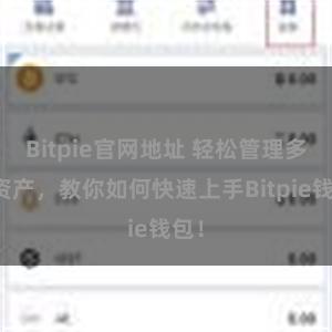 Bitpie官网地址 轻松管理多链资产，教你如何快速上手Bitpie钱包！