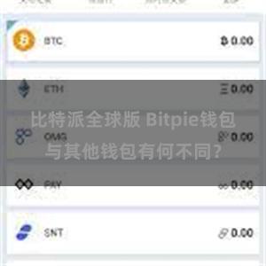 比特派全球版 Bitpie钱包与其他钱包有何不同？