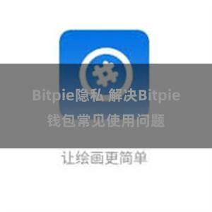 Bitpie隐私 解决Bitpie钱包常见使用问题