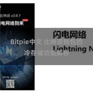 Bitpie中文 比特派钱包的冷存储功能解析