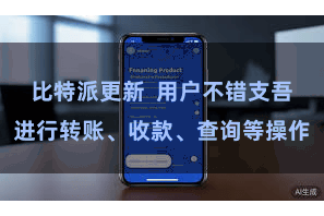 比特派更新  用户不错支吾进行转账、收款、查询等操作