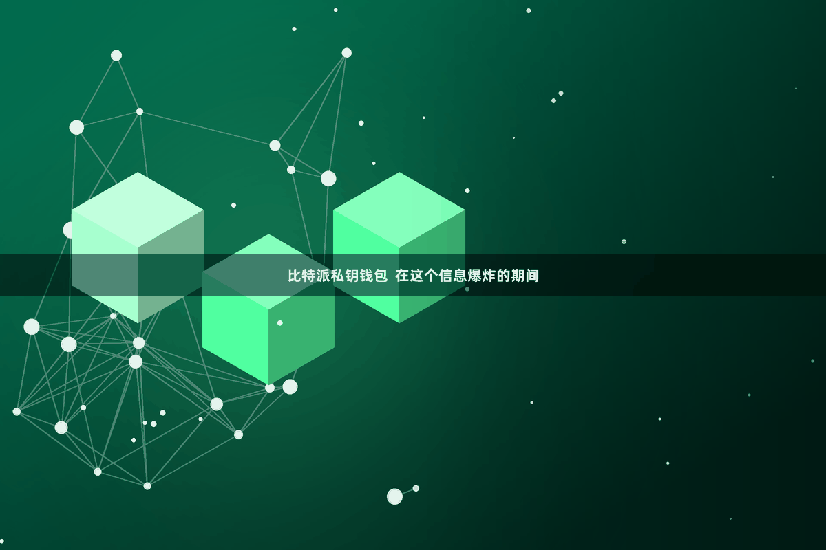 比特派私钥钱包  在这个信息爆炸的期间